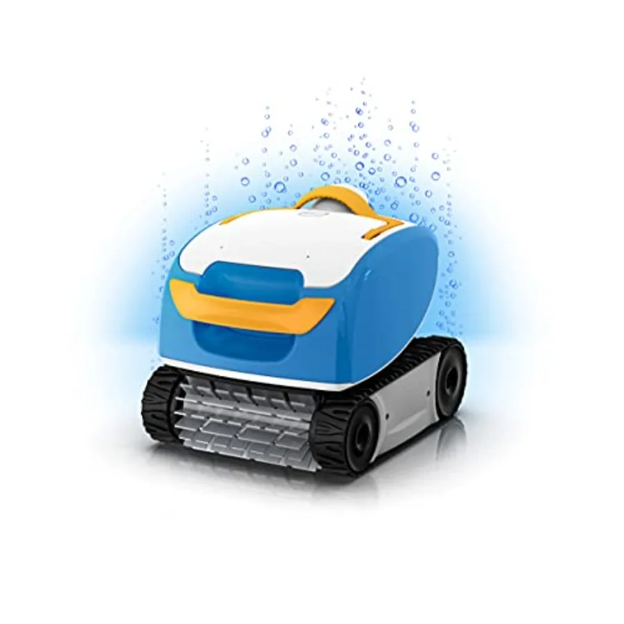 

Inground pool cleaning: Sol robotic vacuum, PVC and ABS plastic, blue, 36ft coverage, 50ft cable, wall-climbing, strong suction