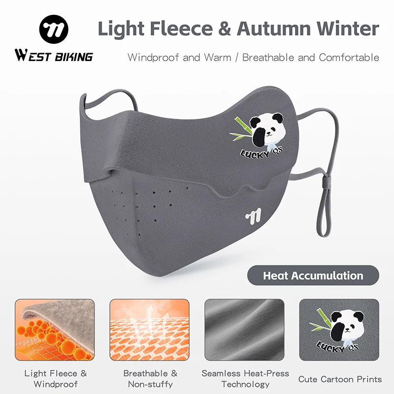 

WEST BIKING велосипедная зимняя маска-футляр для детей, спорт на открытом воздухе, велоспорт, катание на лыжах, термоветрозащитная Балаклава, теплая лыжная маска