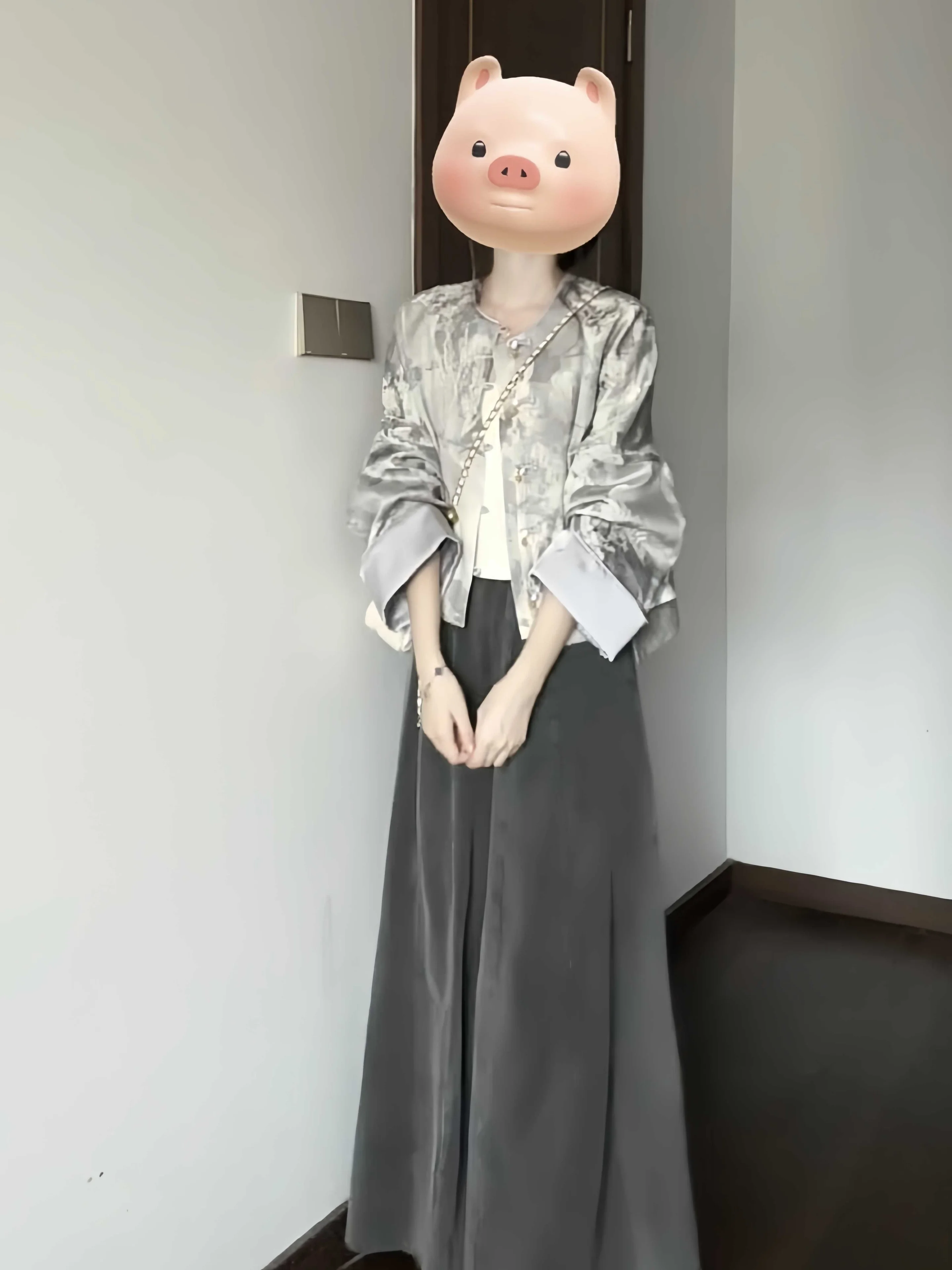 New Chinese Style Open Cardigan Set Women's plus Size Loose Wide Leg Pants Two Piece Set Fat MM Rich Girl Wind National Style...