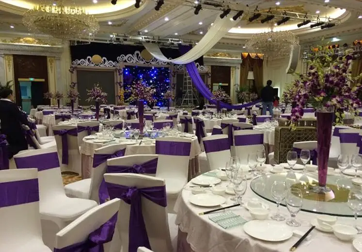 Spandex Chair Covers Stretch For Wedding Decoration Elastic Dining Room Banquet Hotel Birthday Party Cheap And Fine