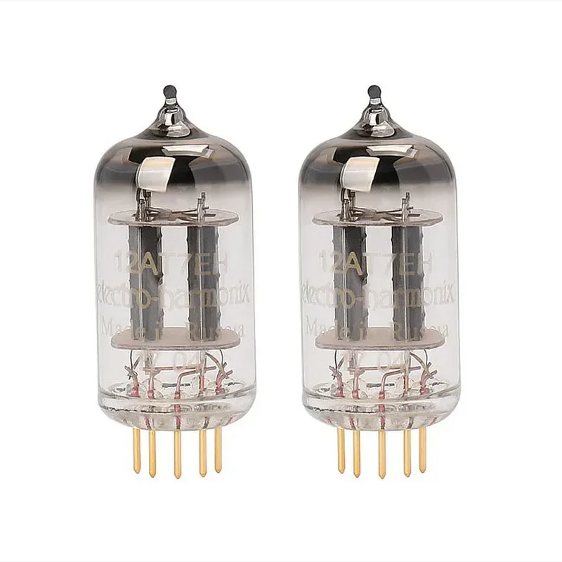 12AT7 EH Gold Foot Brand New Russian Vacuum Tube Factory Precision Paired HIFI Audio Power Amplifier Speaker Tube Preamplifier