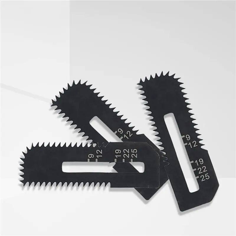 Y42A-100Pack Drywall Cut-Out Saw Blades For Cordless Cut-Out Saw, Cuts Drywall Up To 1-3/16 Inch Thick (Depth Markings)