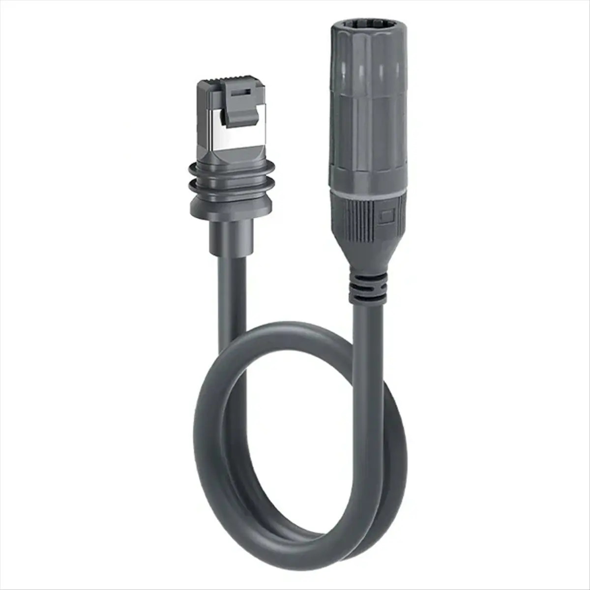 ABIU 0.5m for Gen3 Ethernet Extender Adapter Starlink Satellite V3 Shielded SPX to RJ45 Rectangular Satellite Converter Cable