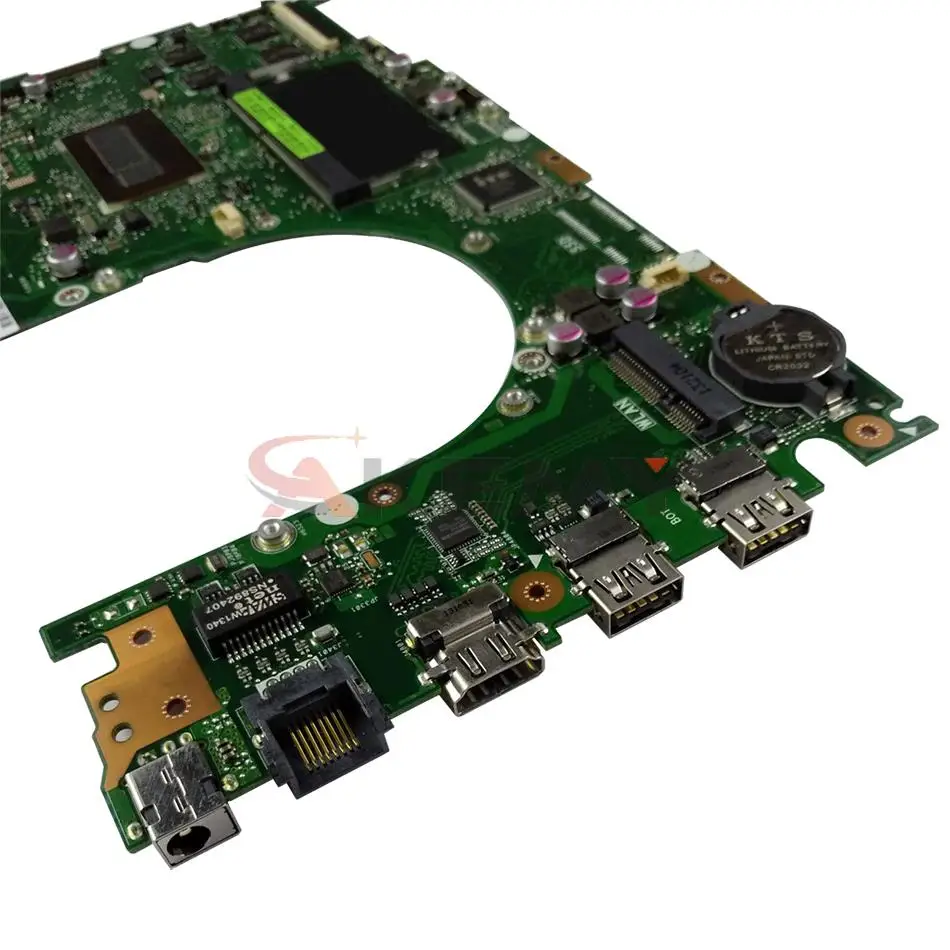 ASUS Q501 Q501L ノートパソコンのマザーボード Q501LA i5 i7-第 4 世代 CPU 4GB-RAM ノートブックメインボード 100% テスト済み OK VivoBook