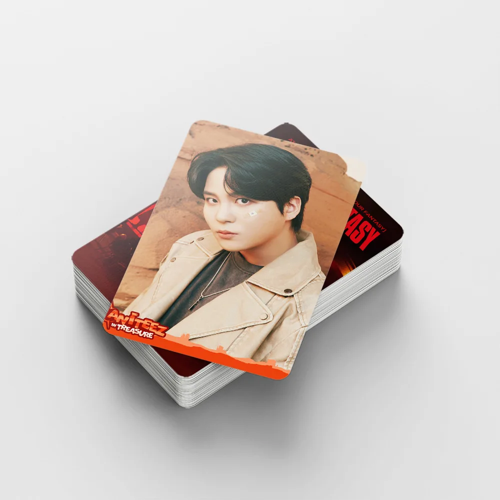 92Pcs Kpop ATEEZ Lomo Cards Photocards Photo Print Card SEONGHWA YUNHO YEOSANG SAN Fans Gift