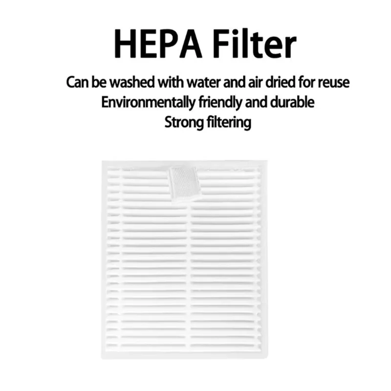 A74G-10PCS peças de reposição do filtro hepa para roborock q7 m5/q7 m5 +/q7 l5 aspirador peças filtro lavável e reutilizável