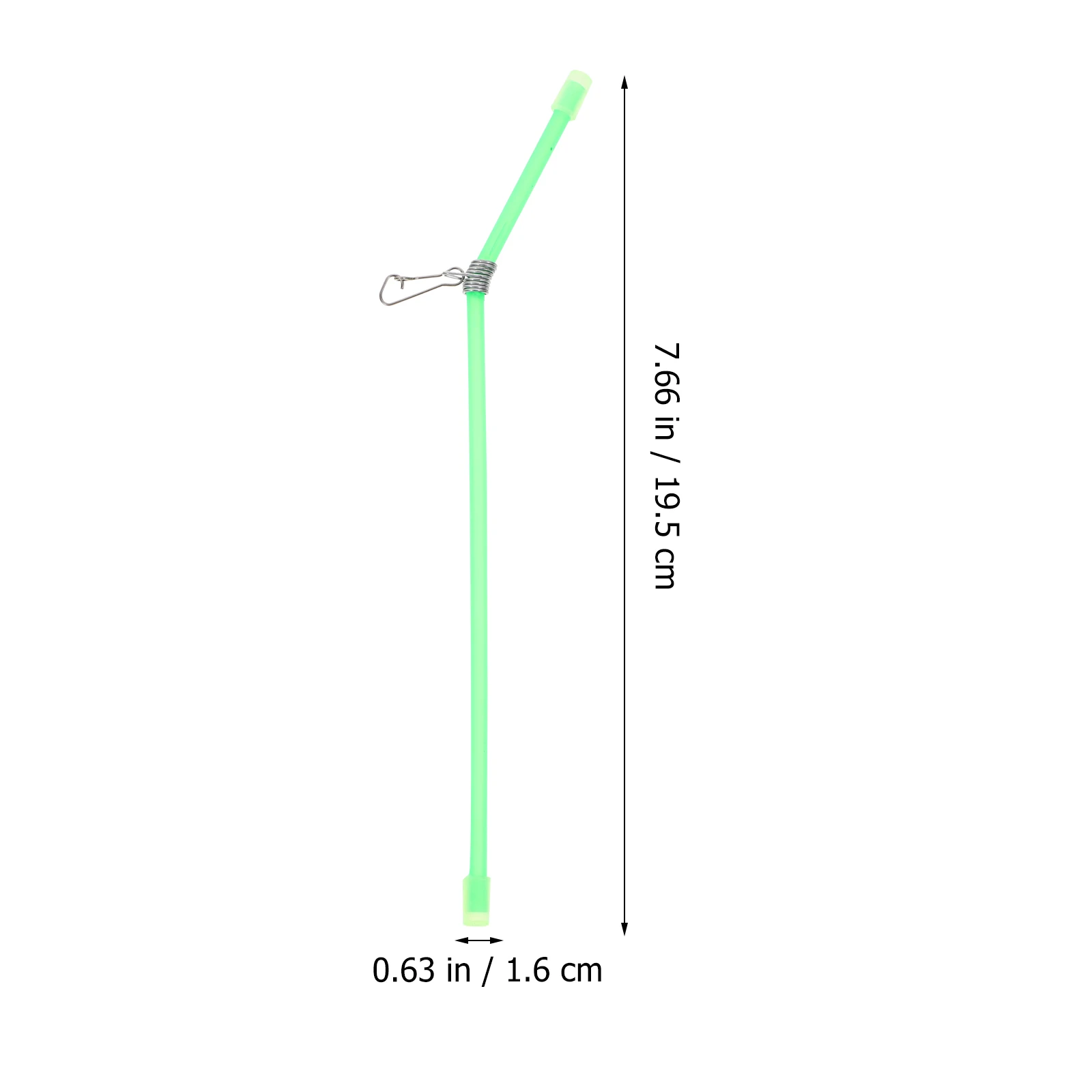 

20pcs Splitter Line Sea Accessories Terminal Tackle Metal ABS Plastic Equipment Green Fork Design Multi-functional for Fishing