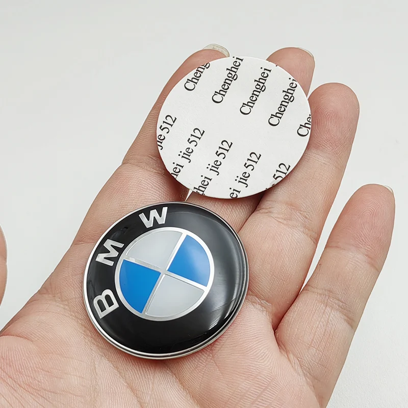 45mm BMW Steering Wheel Emblem Cover Sticker Car Badge For BMW E39 E46 E90 E30 E36 E87 E53 F10 F20 F30 G20 X1 X2 X3 X4 X5 X6 X7