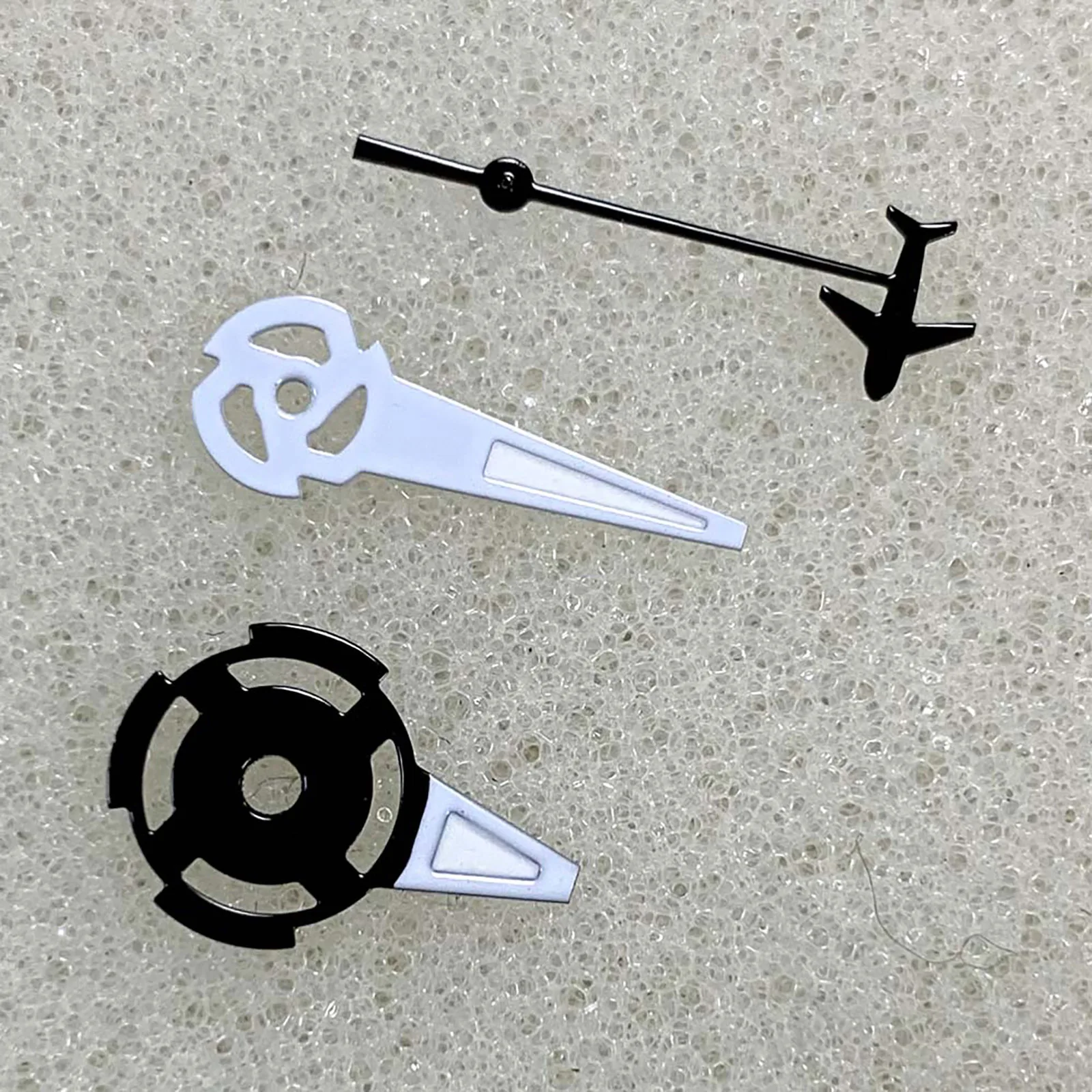 Manos de reloj creativas, patrón de avión, NH35, NH36, 4R, 7S, movimiento, nuevo