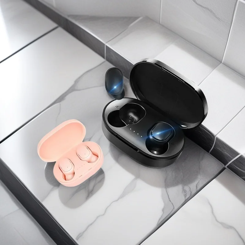 TWS سماعات بلوتوث سماعة رأس لاسلكية IPX5 مقاوم للماء عميق باس سماعات أذن ستيريو لاسلكية حقيقية سماعات أذن رياضية
