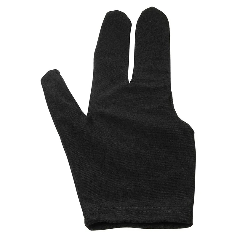 

60Pcs Breathable Billiard Gloves Snooker Left Right Hand Gloves 3 Fingers Cue Gloves For Women Men Billiard Accessories