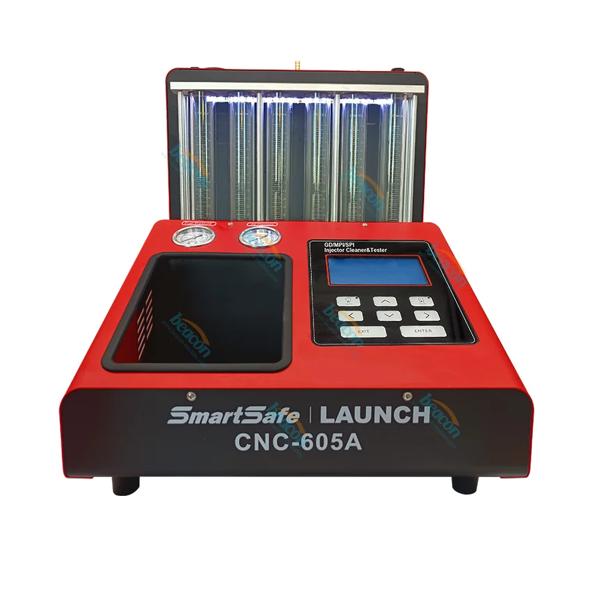 

Beacon machine CNC-605A 6 cylinders gasoline injector tester fuel injector cleaning machine CNC-605A Gasoline Washer and Tester