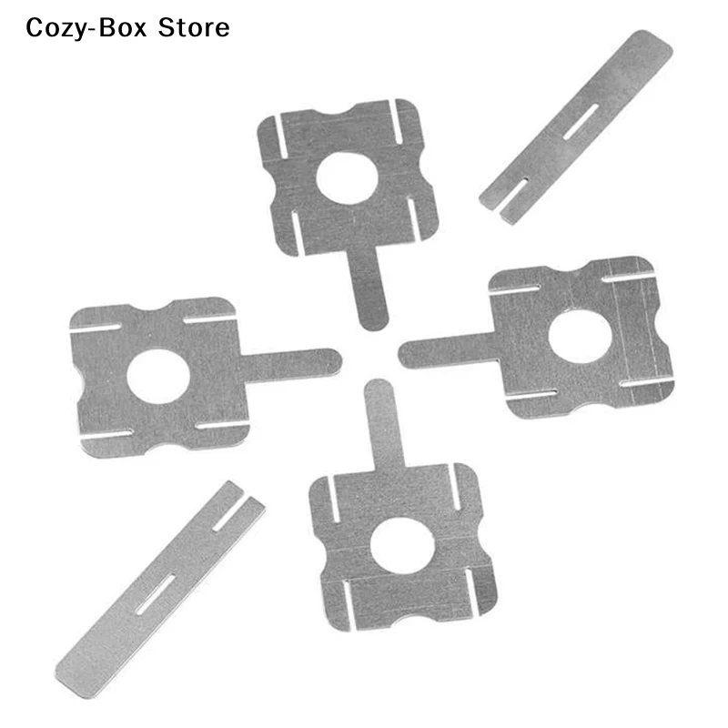 [ZY]30Pcs Polygonal Battery Nickel Sheet 18650 Lithium Battery Nickel Sheet For Spot Welding Machine Batteries Connection Sheets