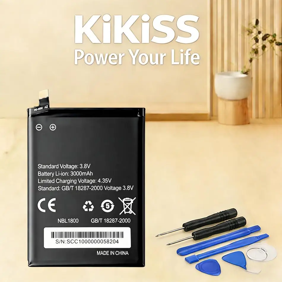 

Аккумулятор для мобильного телефона 3000 мАч для Homtom Zoji Z6 Z7, надежный источник питания