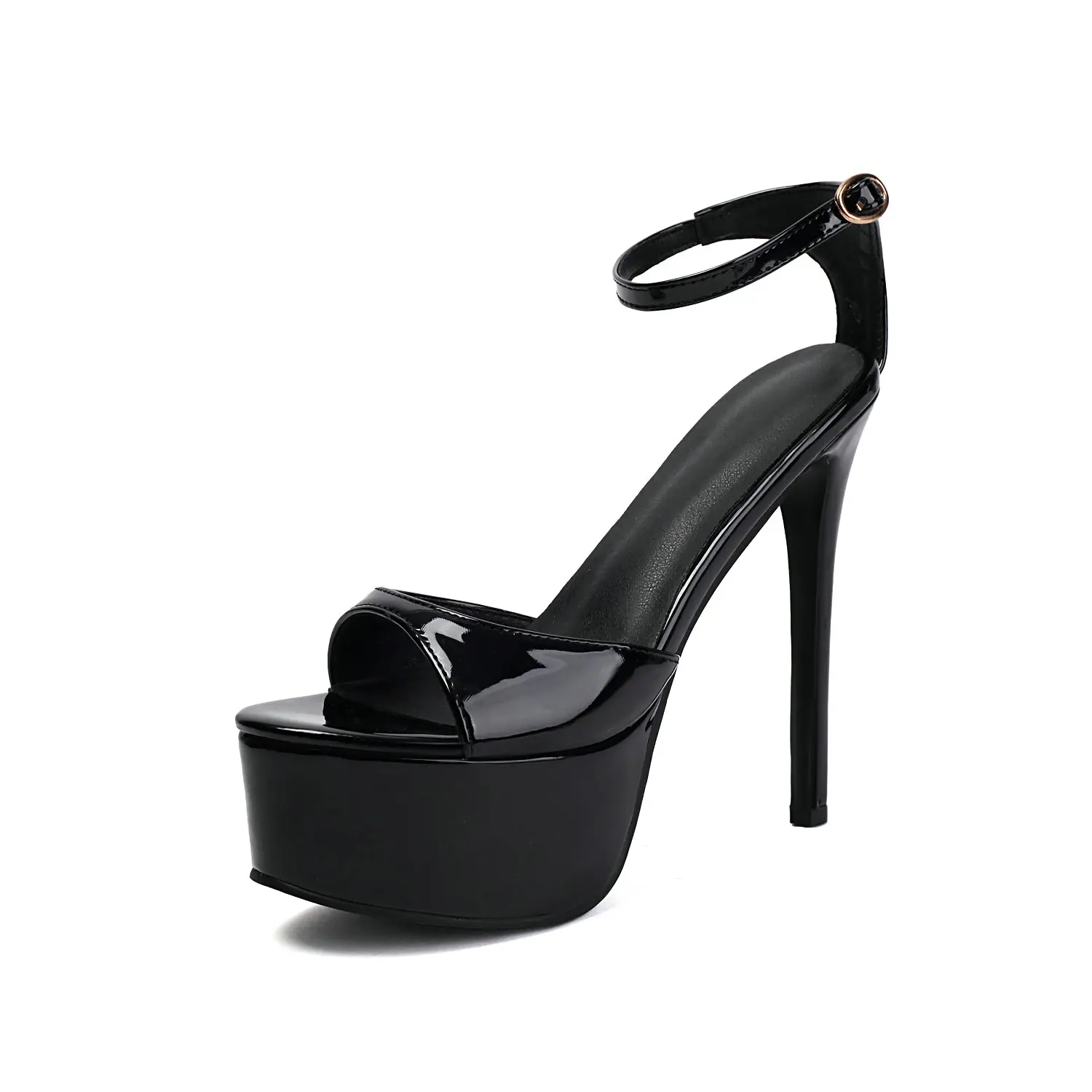 

Женские сандалии на платформе с открытым носком, пикантные модельные туфли на очень высоком каблуке, туфли на шпильке с ремешком на щиколотке для клубной вечеринки, танцевальных свиданий