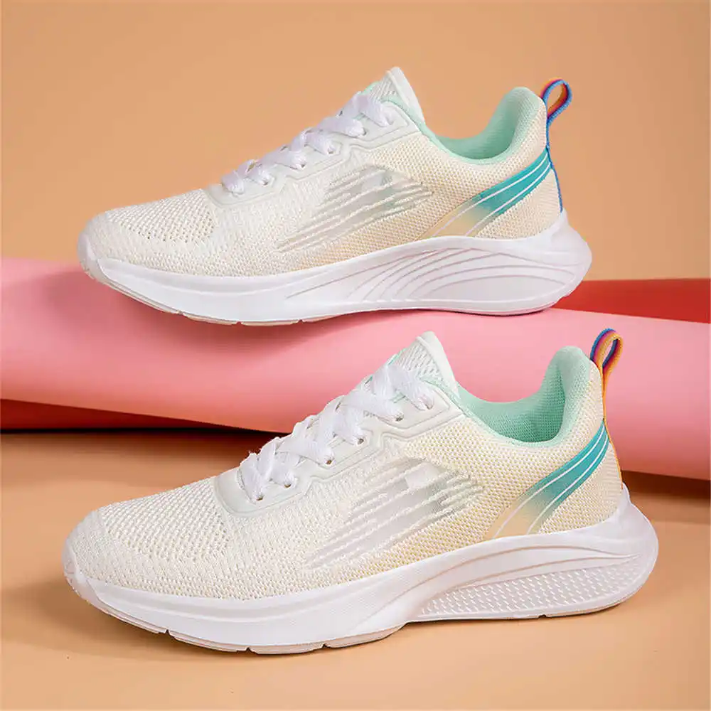 

Oversize Knitted Vulcanized Sneakers Woman Woven Luxury Style Pretty Women's Sports Shoes Cheaper Holiday Character New In