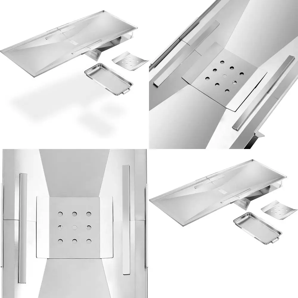 

Charbroil G651-1200-W1A G416-0015-W1 Drip Pan & Grease Tray Replacement Parts for Grill Models 463235713, 463239915, 463230513,
