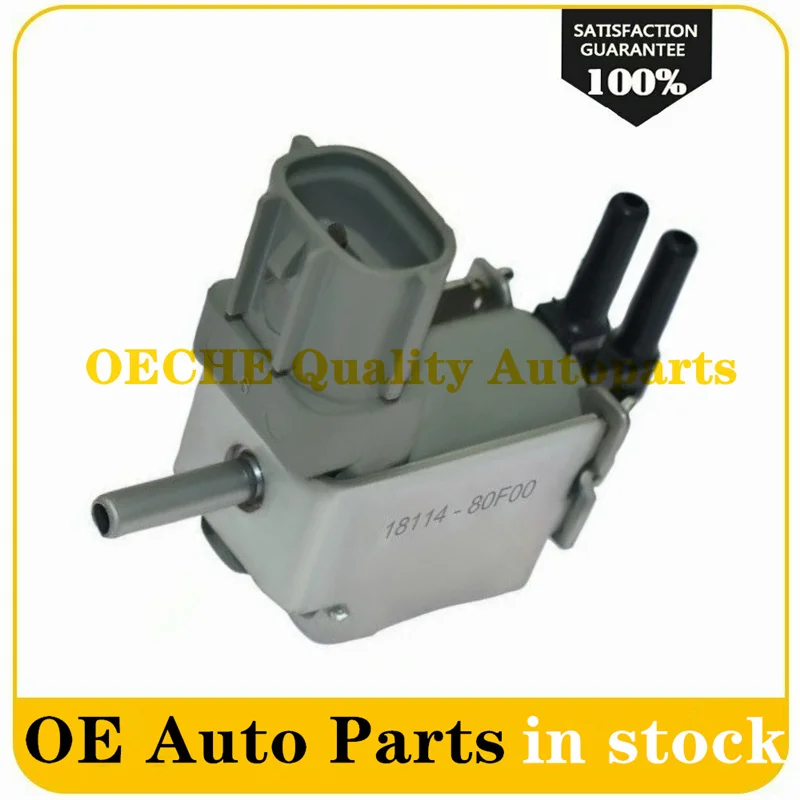 1811480F00 EGR Vacuum Solenoid Switch Valve VACUUM VALVE For 18114-80F00 194600-1941 98 97 96 FOR Suzuki Sidekick Esteem Tracker