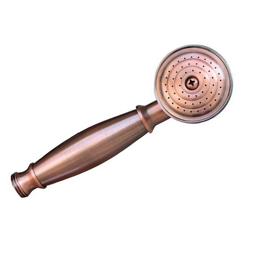 Antike Rote Kupfer Messing Telefon Form Hand Spray Handheld Dusche kopf/Bad Zubehör (Standard 1/2 ") mhh012