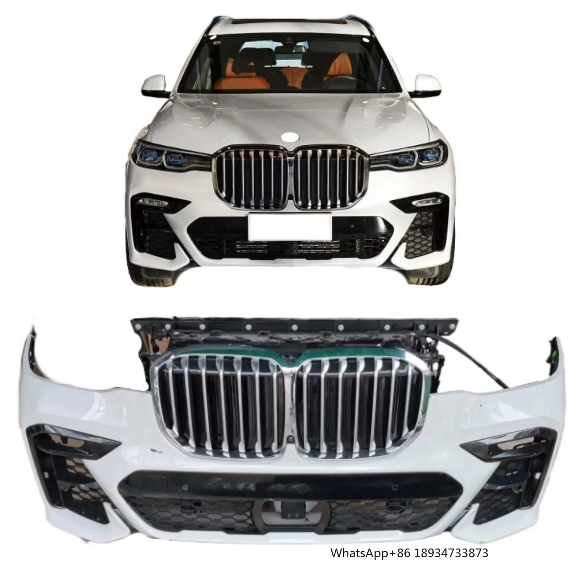 High quality and low price by the factory OEM models X7G07 bumper, For BMW X7G07 bumper, front bumper