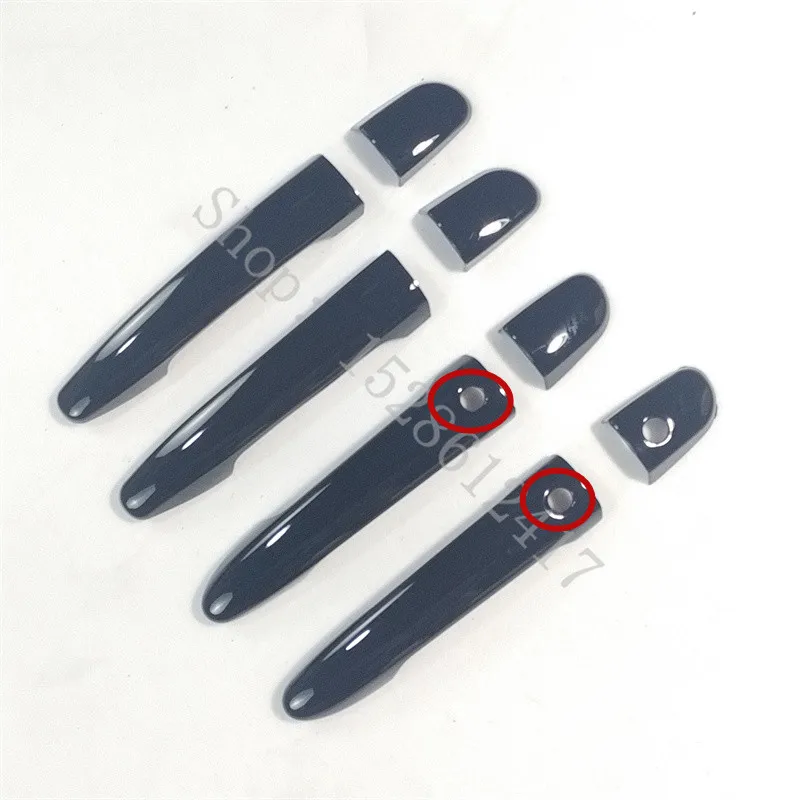 For Mazda AXELA CX5 CX-3 atenza LHD ABS Side Door Handle Cover Catch Trim Overlay Molding Garnish car Accessories