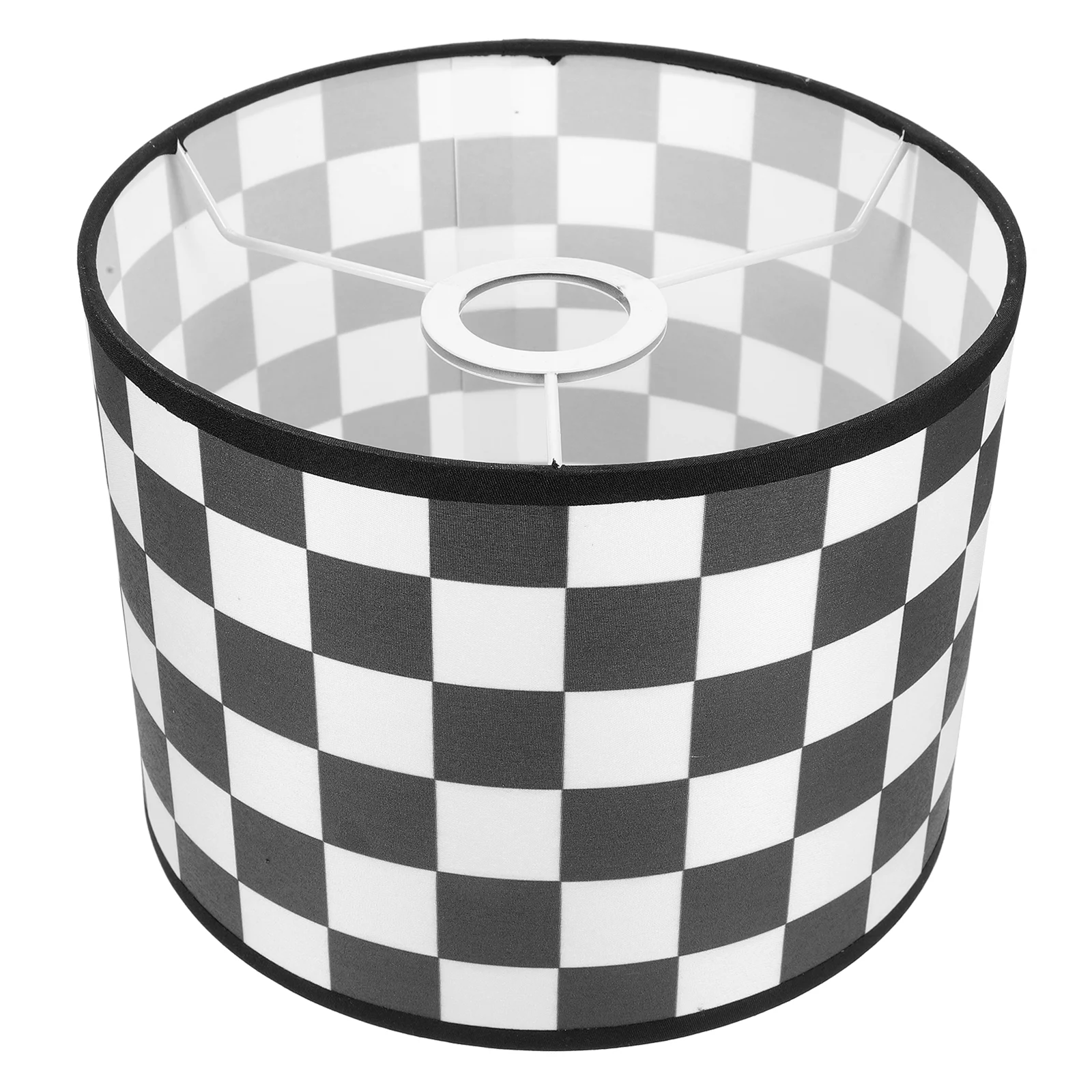 Table Lamps Linen Lampshade Replacement Shades Large Car Decorative Fabric Cover Black for Desk