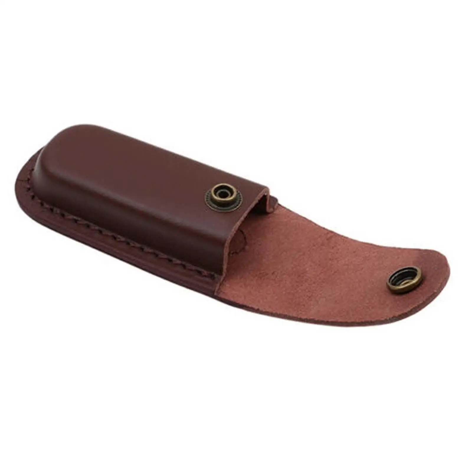 

Portable PU Leather Sheath Organizer for Folding Knife Camping Belt Tools Holder Hiking Backpack Storage