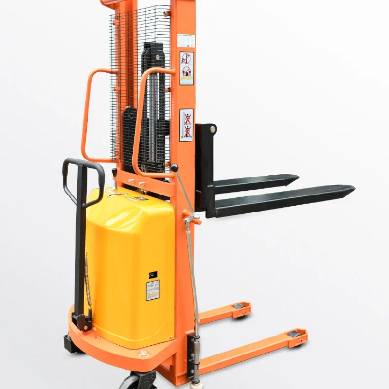 

Semi-automatic fork 1 ton 1.5T 1.6M2.5m 3M semi-electric stack height, semi-automatic hydraulic lift truck