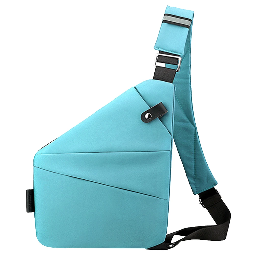 

Mens Fashion Chest Bag Travel Crossbody Bag Large Capacity Simple Sling Bag Anti Theft Bag Ergonomic Mini Shoulder Bag