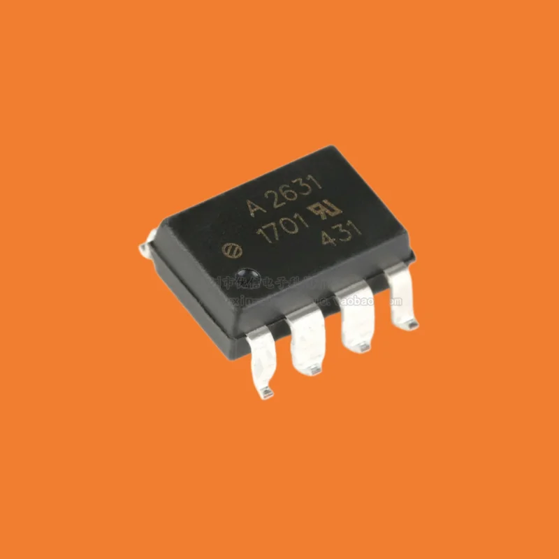 10pcs./Original genuine HCPL-2631-500E SMD-8 high CMR high-speed TTL compatible optocoupler chip