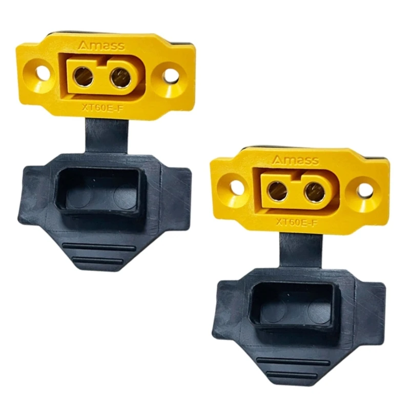 Panel Mount XT60 Female Plug XT60E-F Mountable Connector for Remote Control N2UB