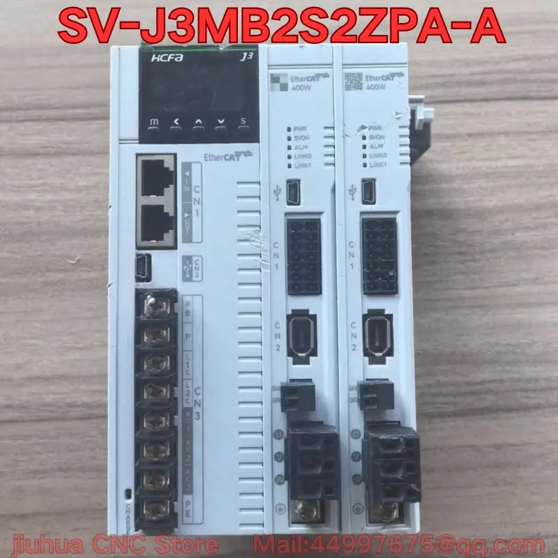 The function test of the second-hand SV-J3MB2S2ZPA-A servo driver is normal.