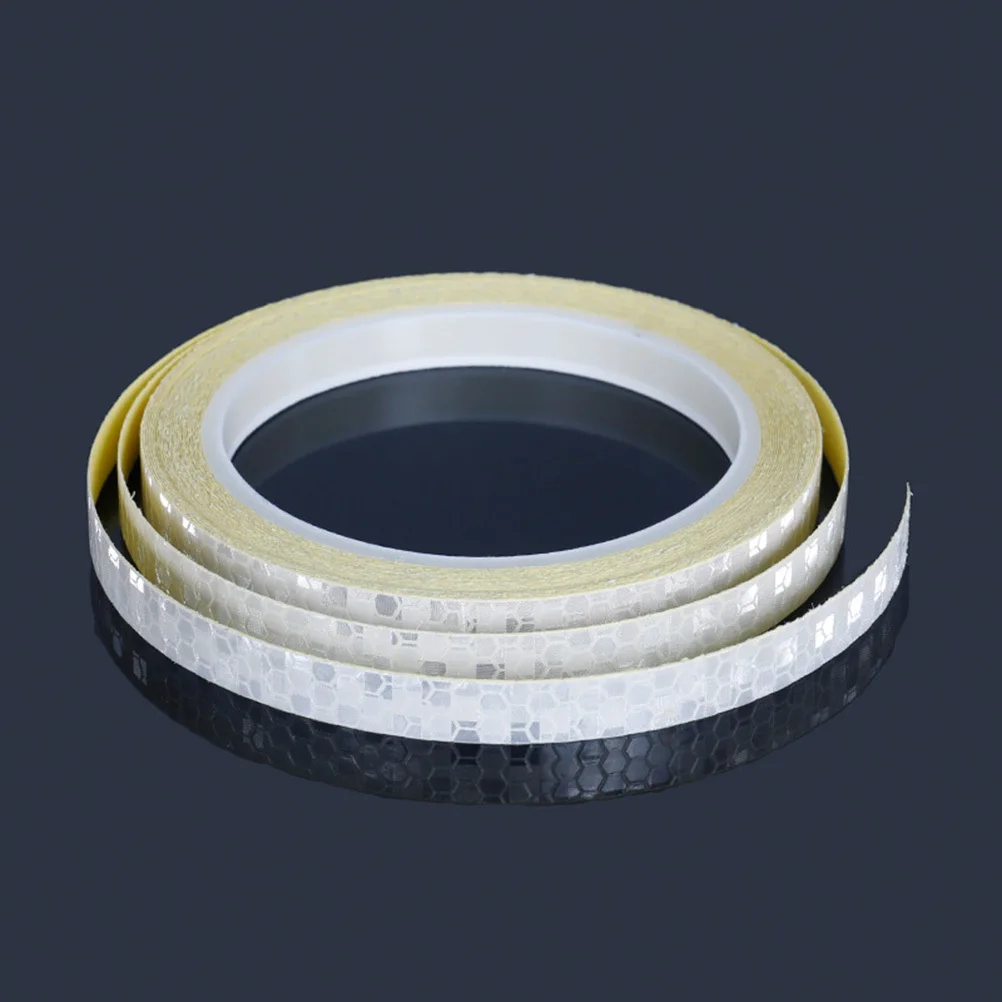 

7 шт., велосипедная наклейка, светоотражающая защитная лента, не требующая остатков, сильная адгезия для украшения обода колеса велосипеда, мотоцикла