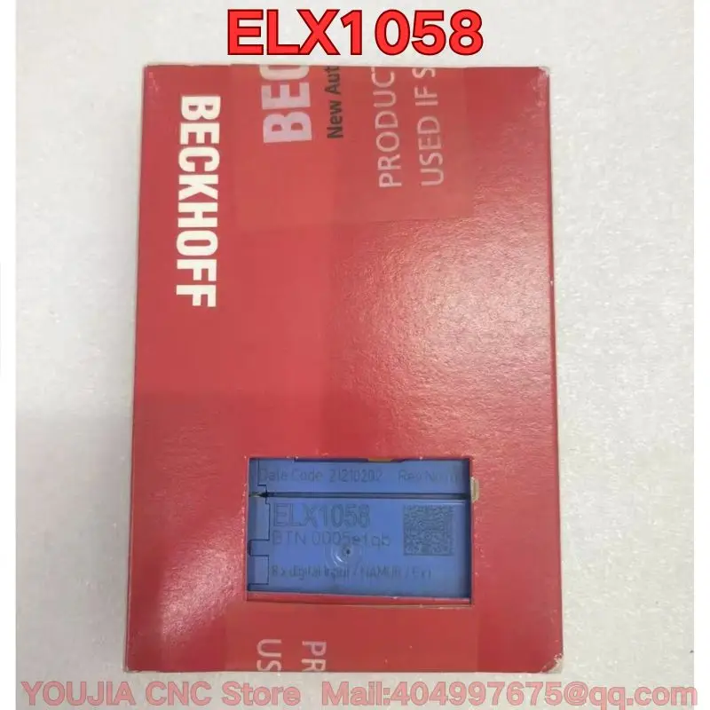 

Новый модуль ПЛК Beckhoff ELX1058 Необходимо переговоры Новейшее предложение 2026 г.