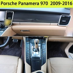 Suitable for 970 Interior Refit,Carbon fiber panel for Central Control Gear Shift for Porsche Panamera 2009-2016