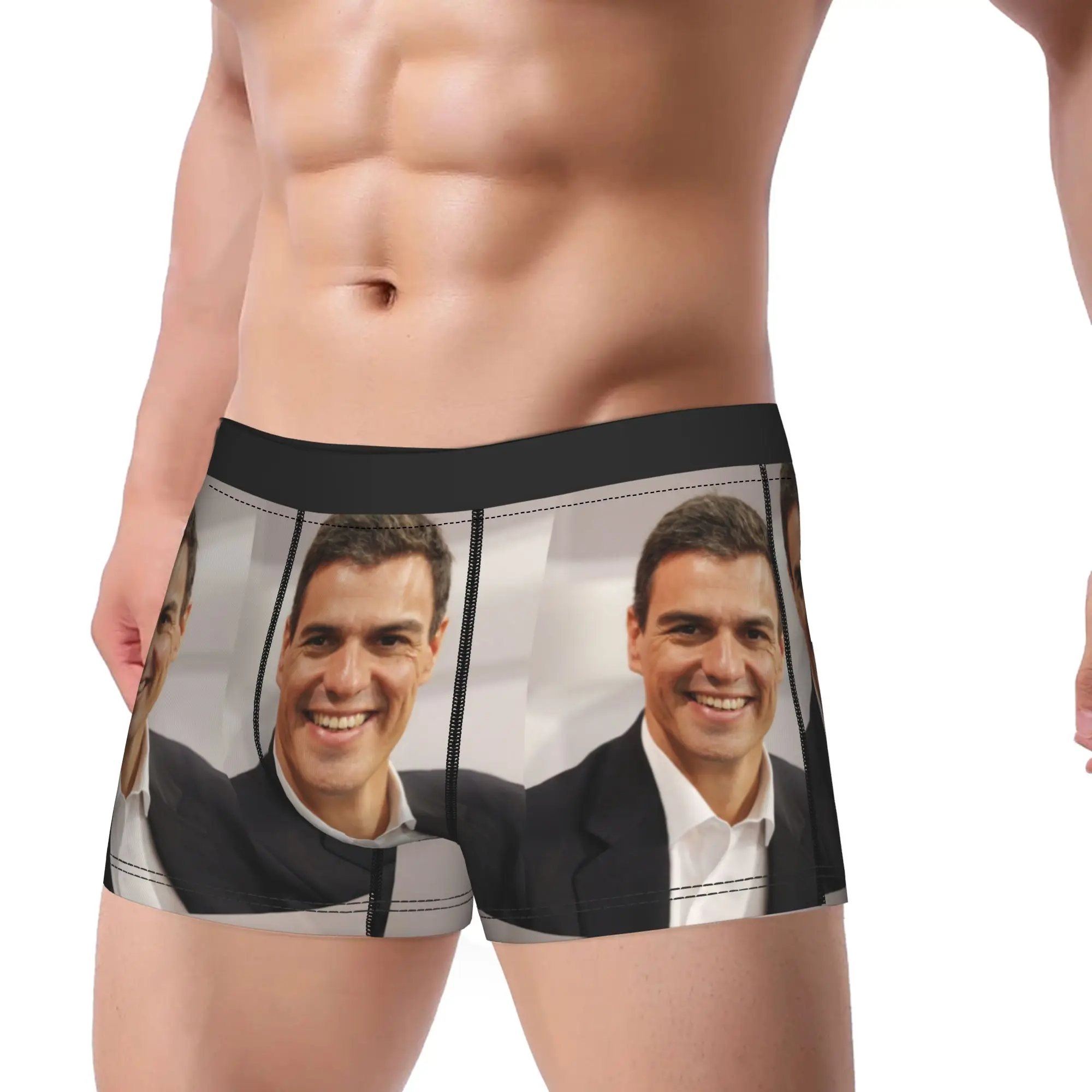 Pedro Sanchez Underwear  Man Panties Design Breathable Boxershorts Quality Boxer Brief Large Size