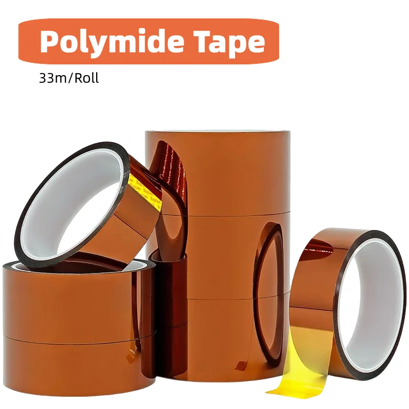 High Temperature Heat BGA Tape Thermal Insulation Tape Polyimide Adhesive Insulating Adhesive Tape 3D Printing Board Protection