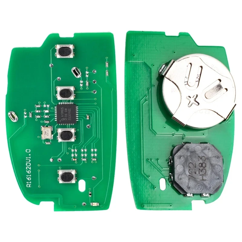 DIYKEY HB20 95440-R1100 4A Chip 433MHz proximidad para Hyundai HB20 2020 2021 2022 2023 4 botones mando a distancia de coche llavero