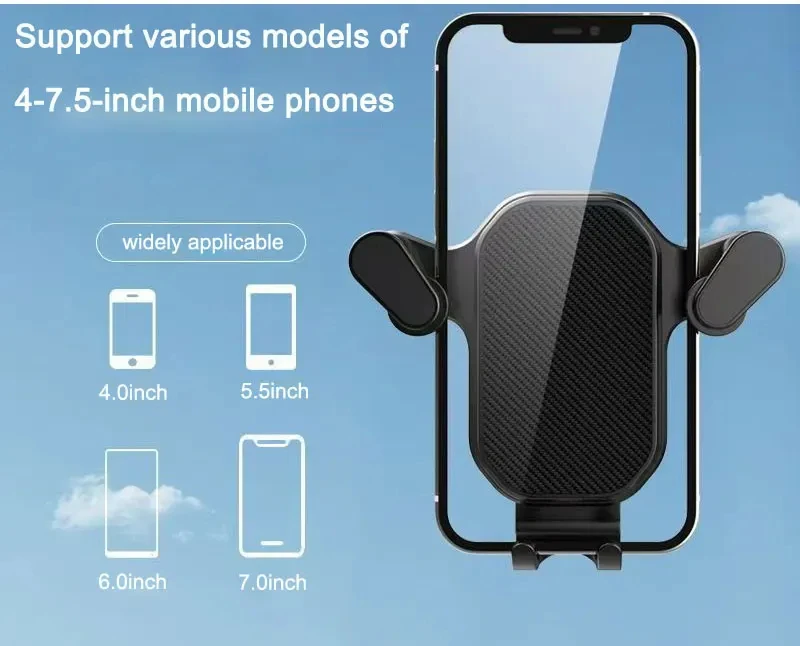 Universal car phone holder installation and use