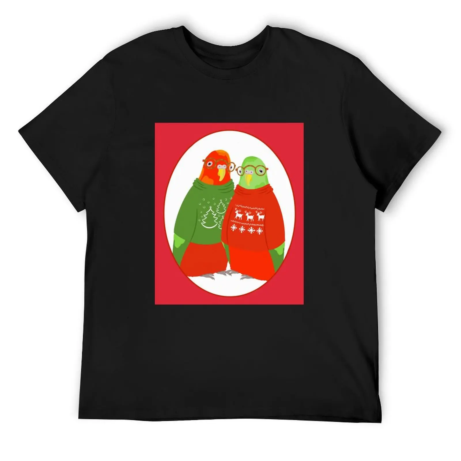 

P for Christmas pullover (with Merry Christmas at the top) T-Shirt animal prinfor boys oversized mens shirts graphic tee
