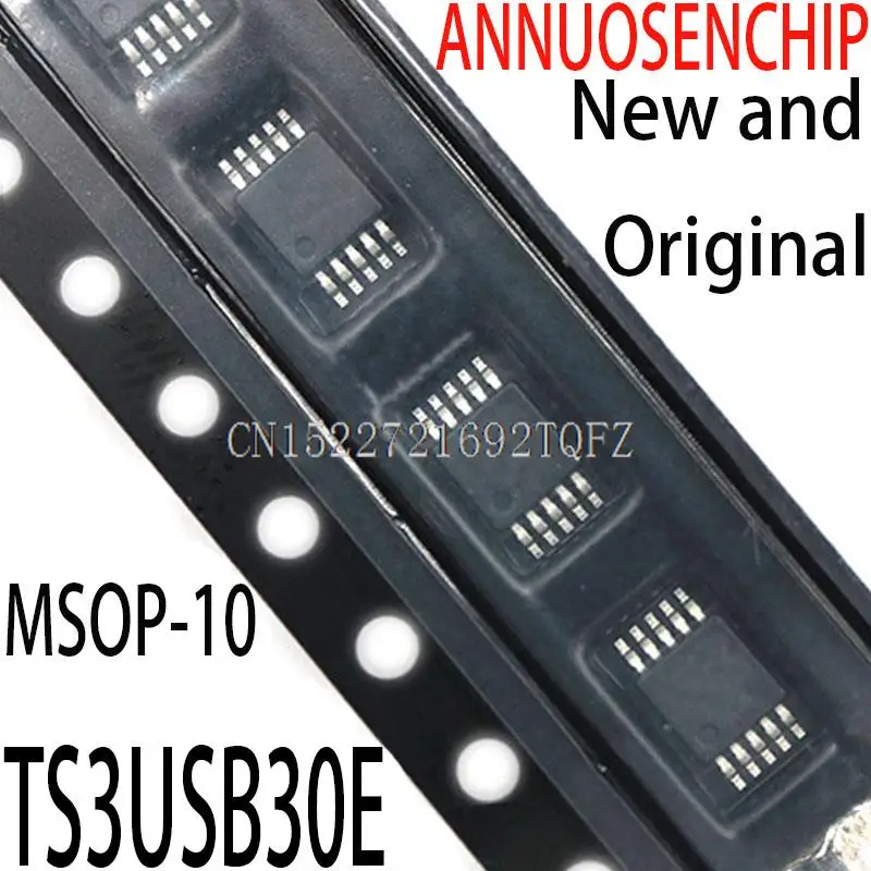 1PCS New and Original TS3USB30EDGSR  MSOP-10 TS3USB30E