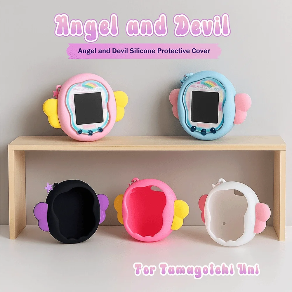 

Silicone Protective Case Anti Drop Non-Slip Protective Cover Soft Protector Protective Shell for Tamagotchi Uni Game Accessories