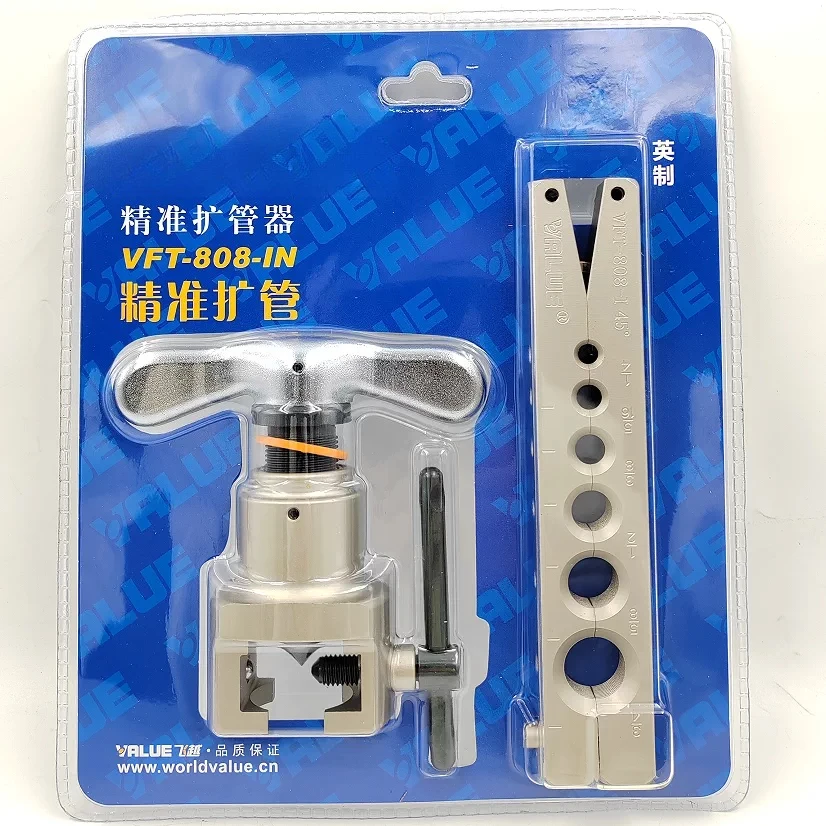 Mouth Expander VFT-808-IN Metric and Imperial Tube Expander Air Conditioning Copper Tube Expander Flare Mouth