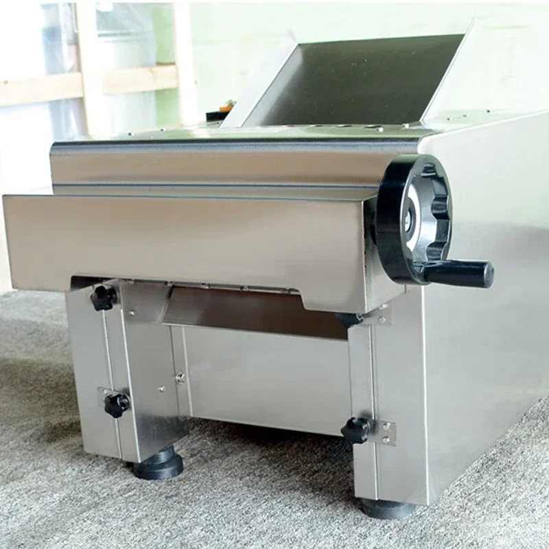 

PBOBP Electric Noodle Press Commercial Dumpling Skin Rolling Pressing Equipment Stainless Steel Kneading Machine Dough Sheeter