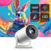 Portable professional high-definition mini projector USB plug suitable for holiday gift giving compatible with multiple devices
