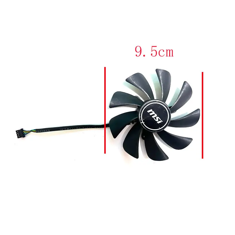 1 fan brand new for MSI GeForce RTX2060 2060S 2070 GTX1660 1660S 1660TI AERO ITX OC graphics card replacement fan HA10015H12SB-Z