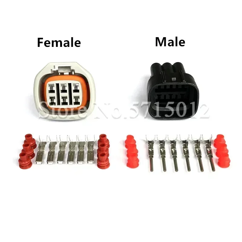 6 Hole 6189-0029 Auto Super C6S-194G Aprillia CDI Accelerator Throttle Pedal Plug Waterproof For Infiniti Toyota