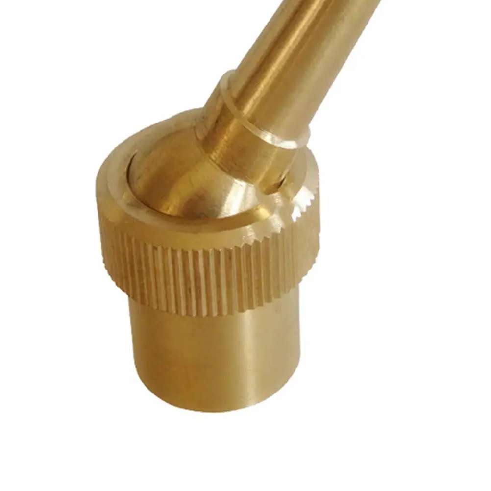 6Pcs Brass Fountain Nozzle Professional Adjustable Direction Jet Water Spray Head for Garden Landscape Replacement