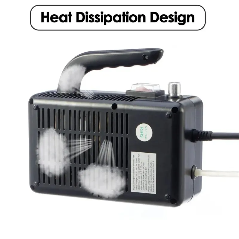 2600W High Temperature Steam Cleaner Air Conditioner Kitchen Handlend Hood Car Steam Cleaner Machine Home Appliances 110V 220V