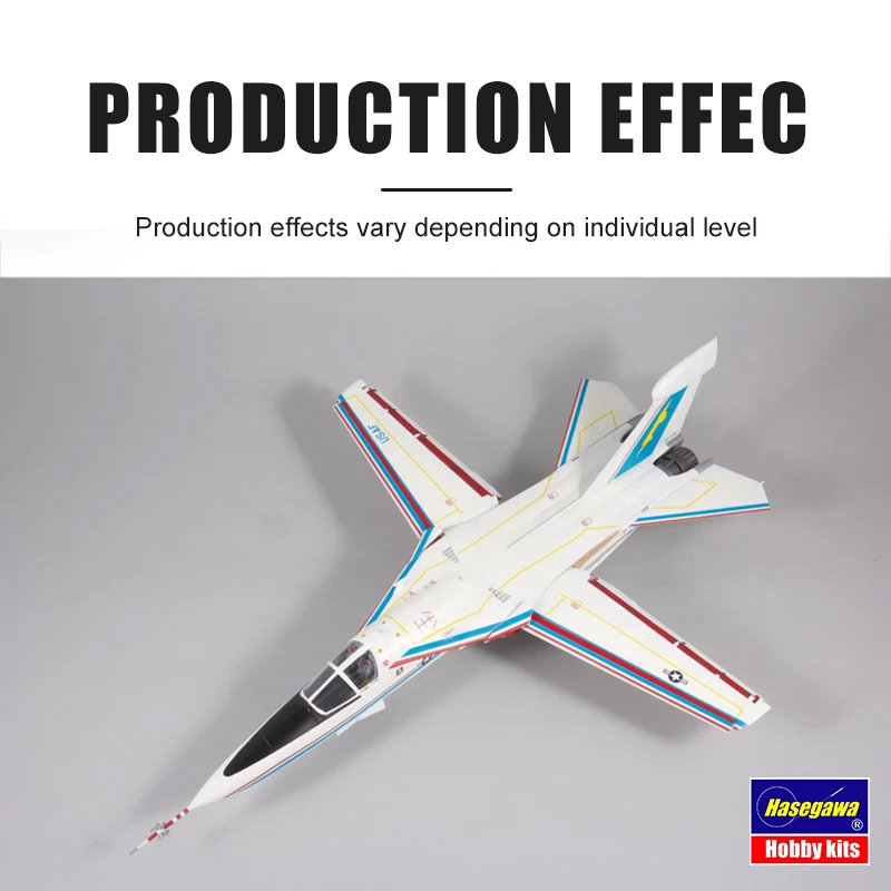New 1/72 Hasegawa Assemble Model EF-1111A Raven Electronic Warfare Plane Assemble Figure 02483 Uncolored Collect Custom Toy Gift